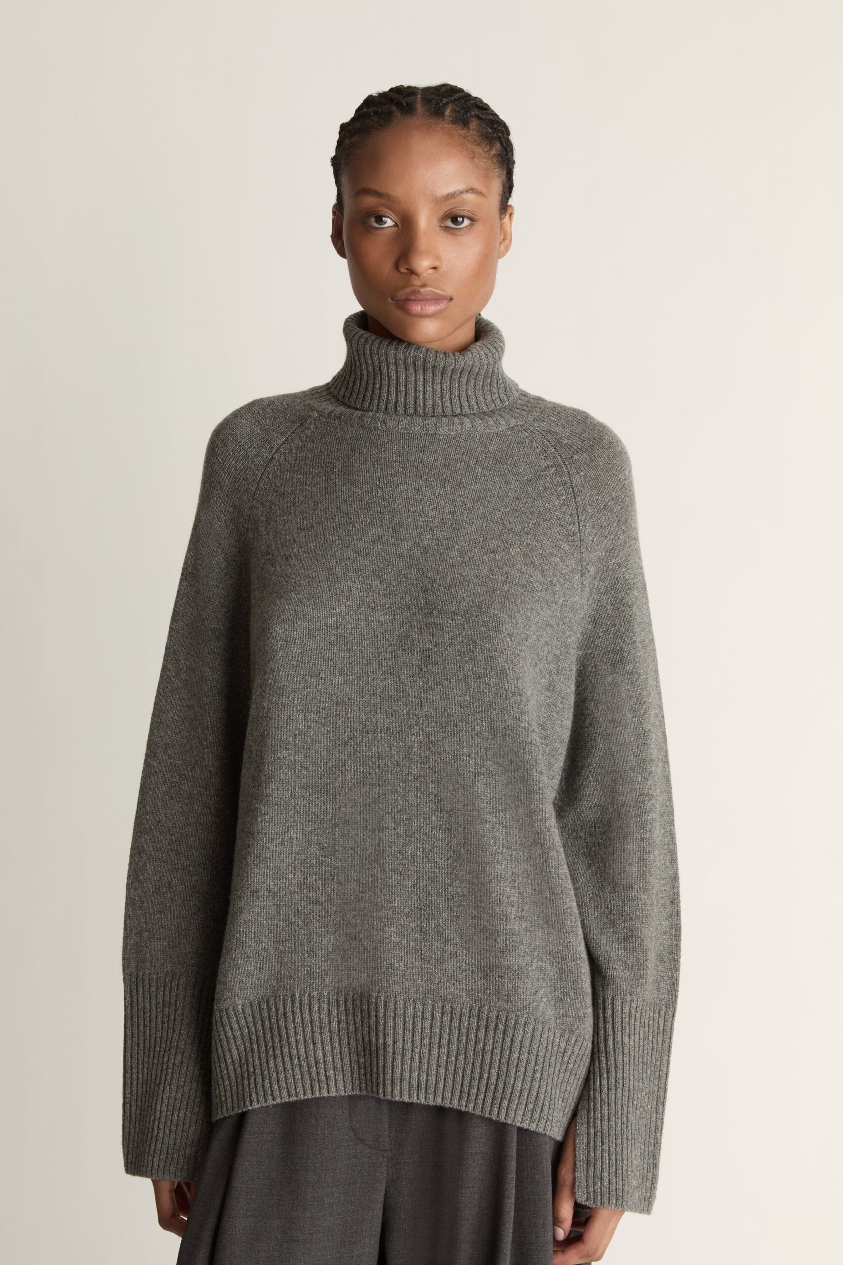 MNLM041026024556275_2 Lee Mathews Cashmere Turtleneck - Image 2