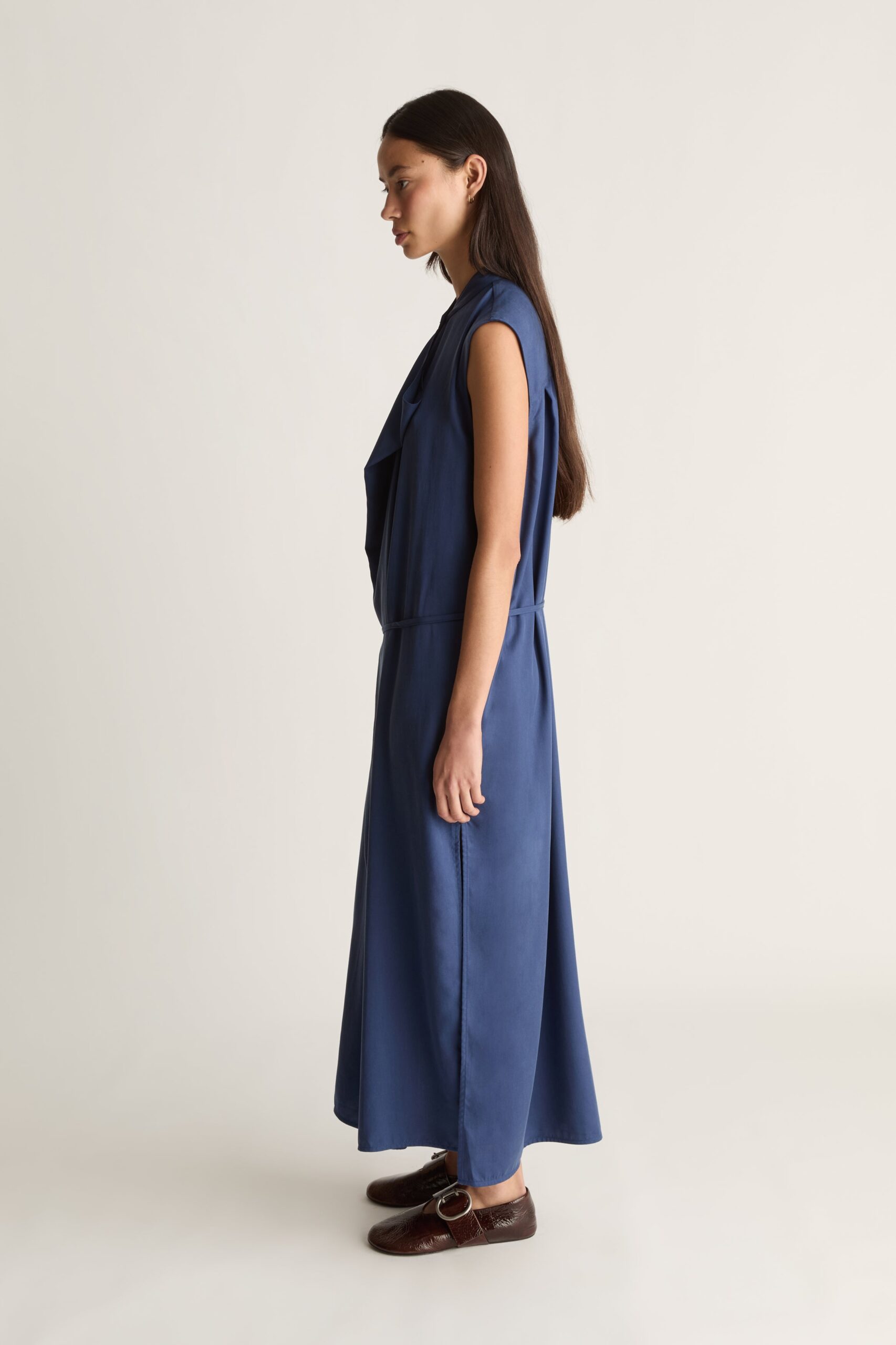 MNLM041026024556285_3 Lee Mathews Blair Drape Dress - Image 3