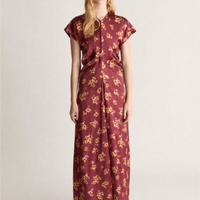 Lee Mathews Bella Silk Maxi Dress - Image 1