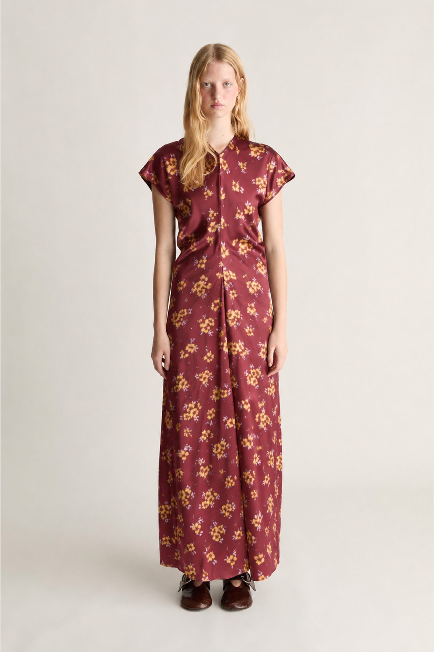 Lee Mathews Bella Silk Maxi Dress - Image 1