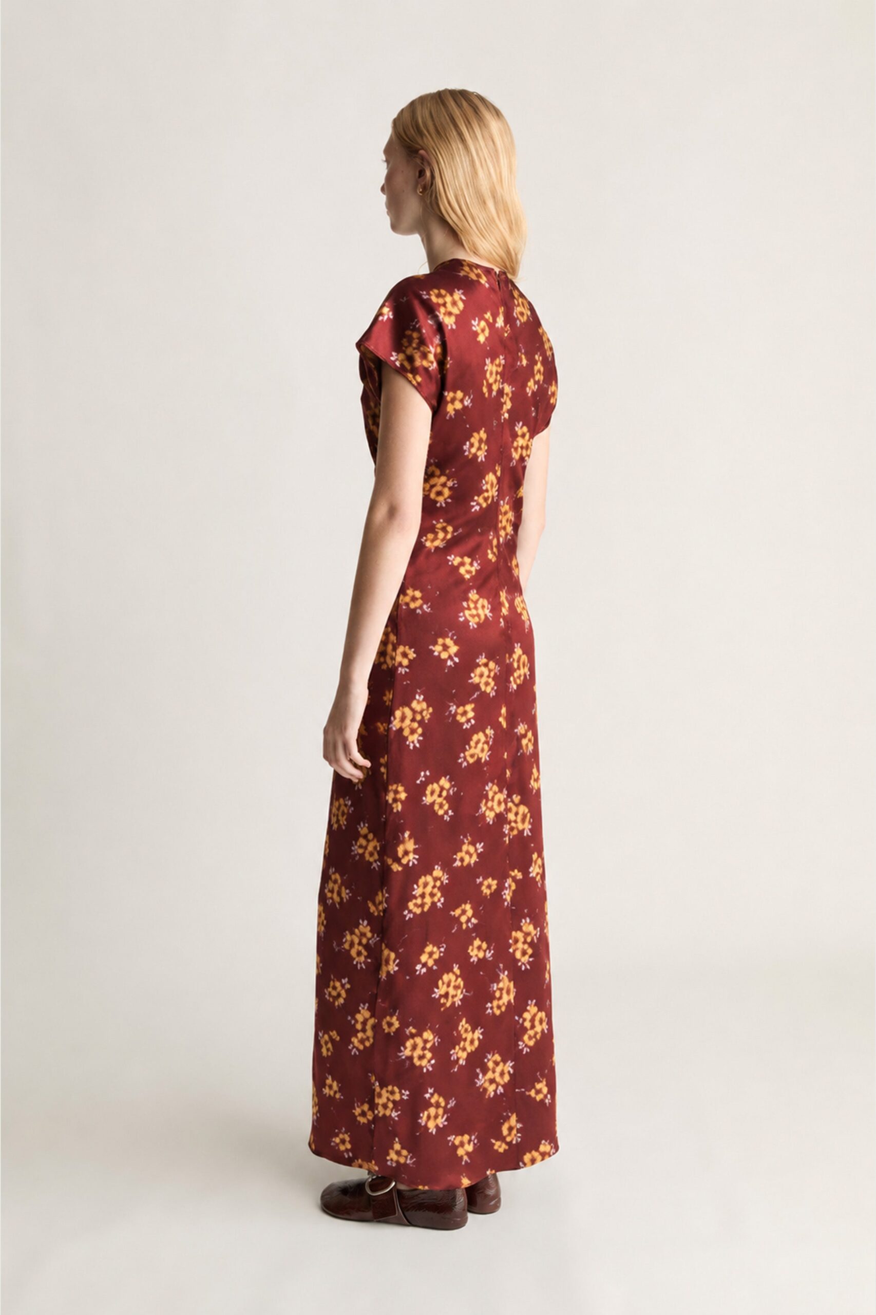 MNLM041026024556286_3 Lee Mathews Bella Silk Maxi Dress - Image 3