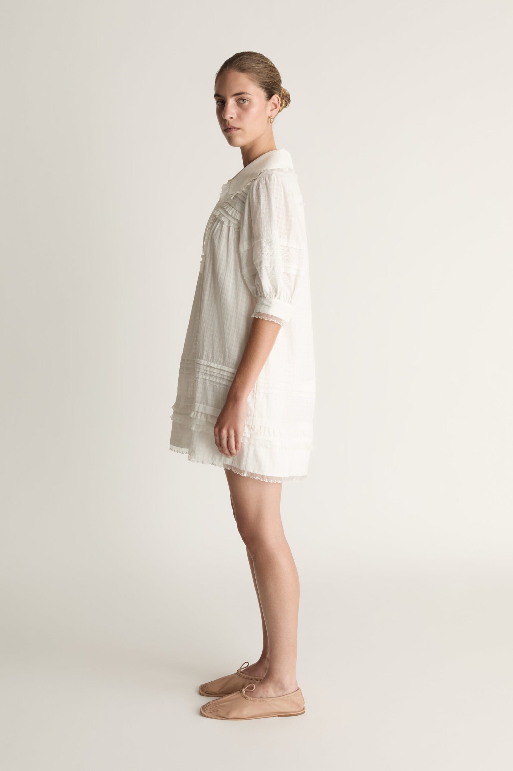 MNLM041026024556304_3 Lee Mathews Victoria Mini Dress - Image 3