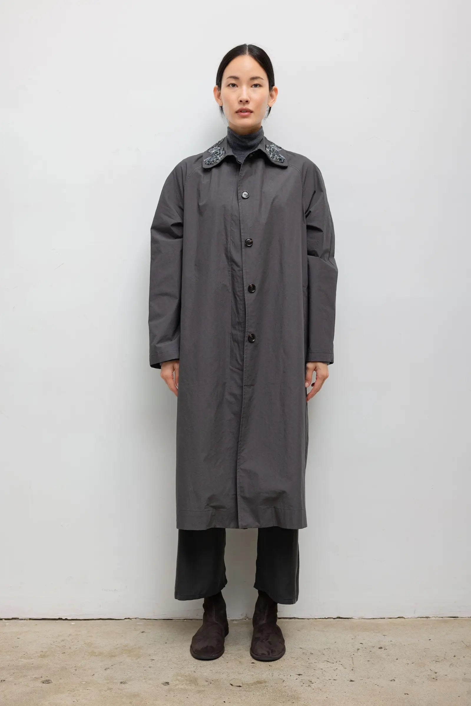 LESET Pre-Order: Kyoto Embroidered Car Coat - Image 1