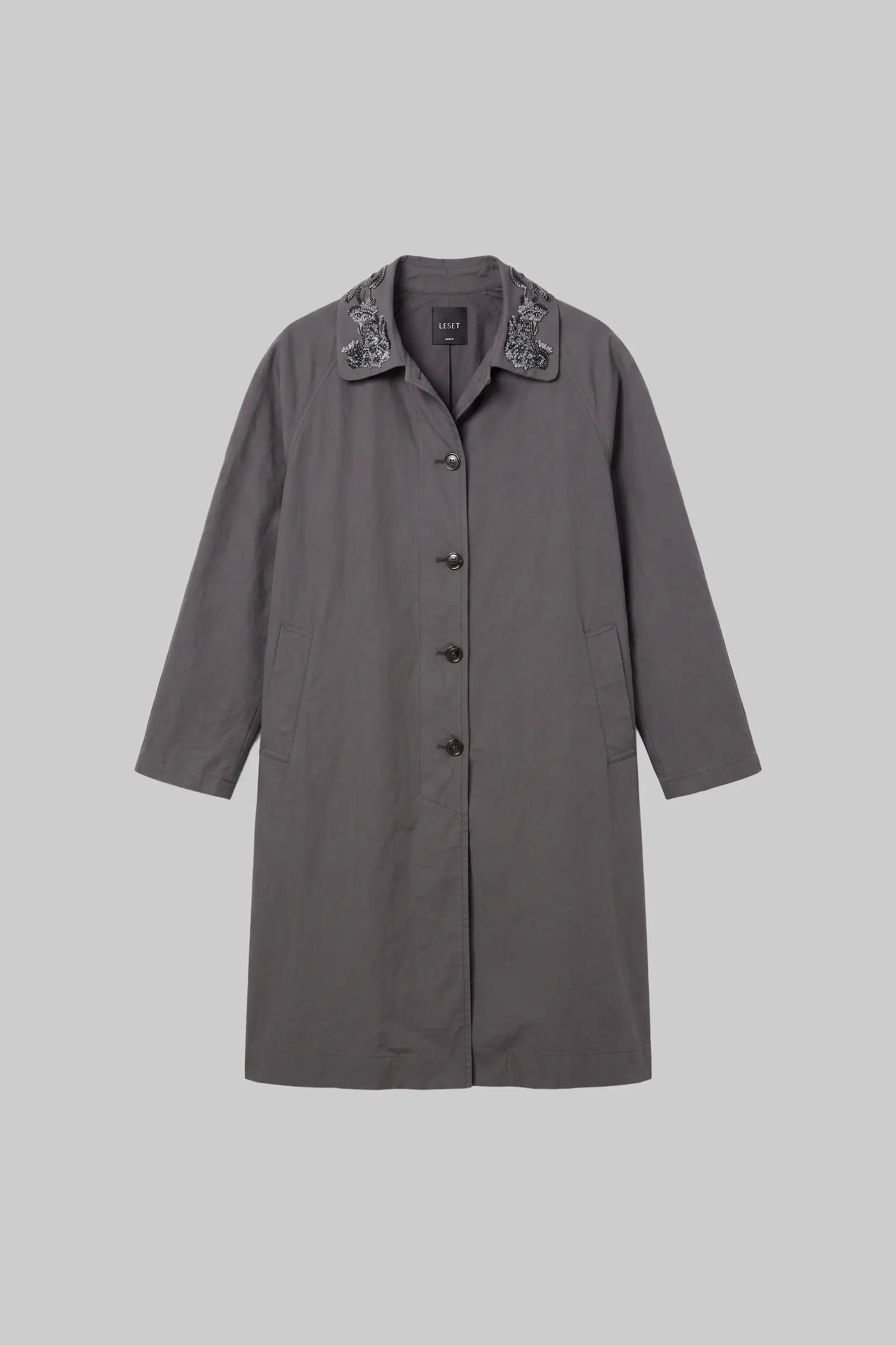 MNLST041026041459534_2 LESET Pre-Order: Kyoto Embroidered Car Coat - Image 2