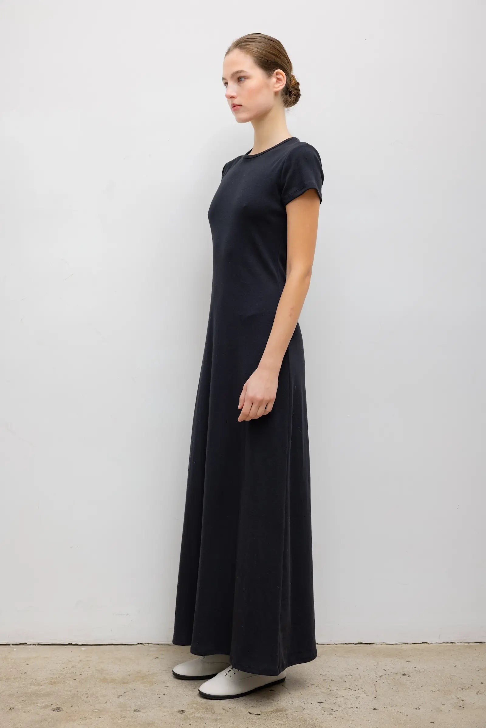 MNLST041026041459537_3 LESET Nando Short Sleeve Maxi Dress - Image 3