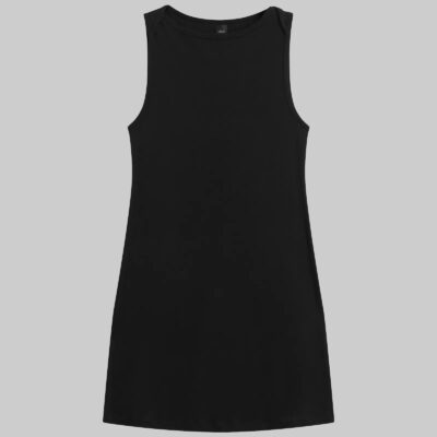 LESET Nando Boatneck Mini Dress - Image 2