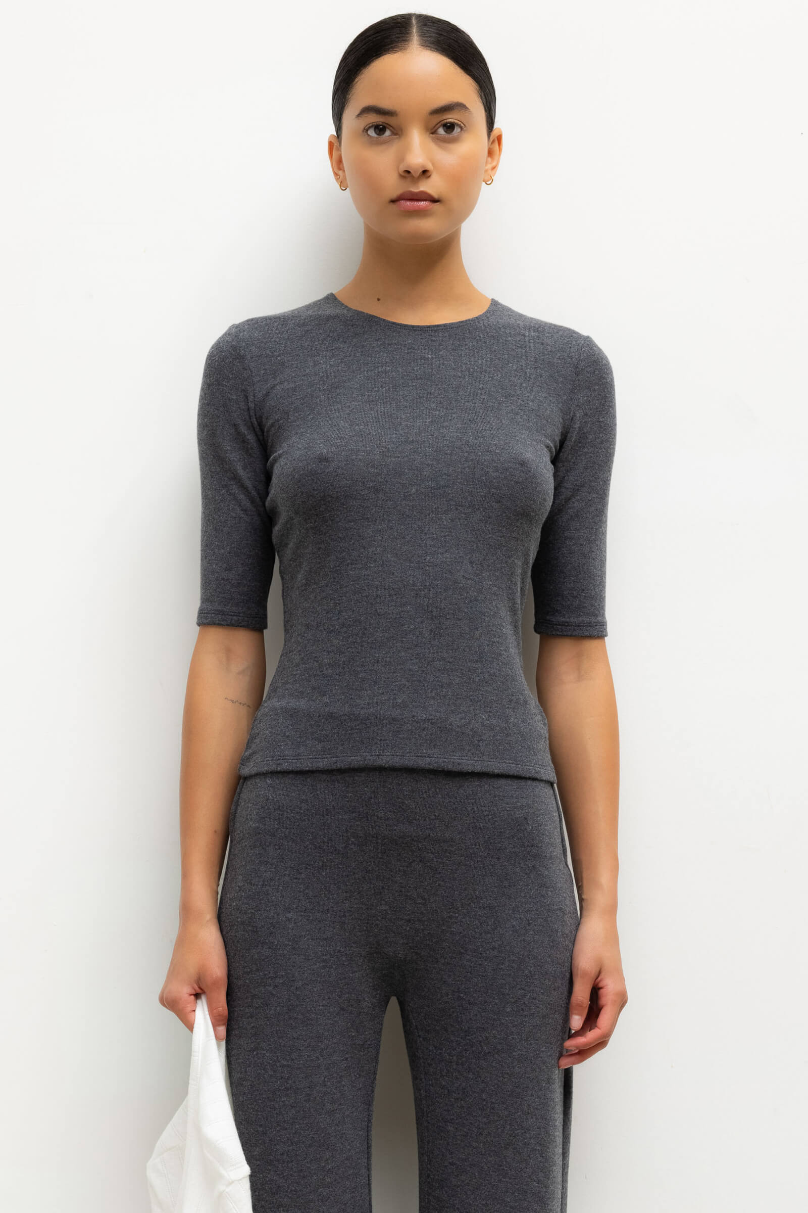 LESET Lauren Mid Sleeve Tee - Image 1