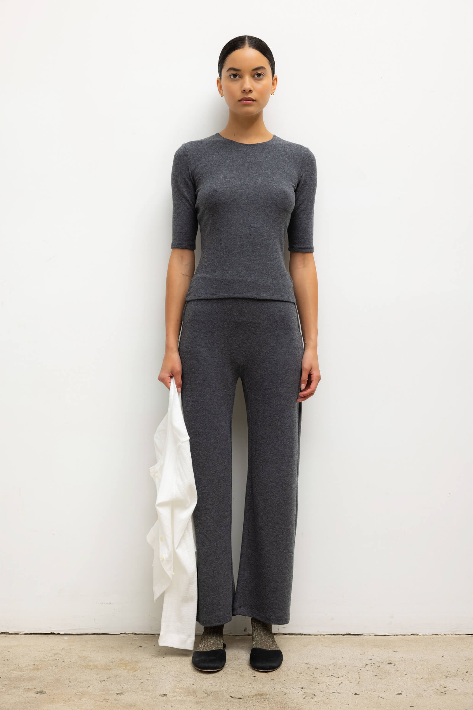 MNLST041026041459548_3 LESET Lauren Mid Sleeve Tee - Image 3