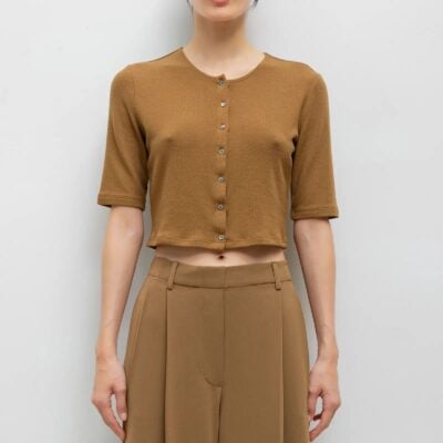 LESET Lauren Mid Sleeve Cardigan - Image 1