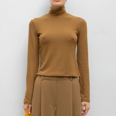 LESET Lauren Long Sleeve Turtleneck - Image 1