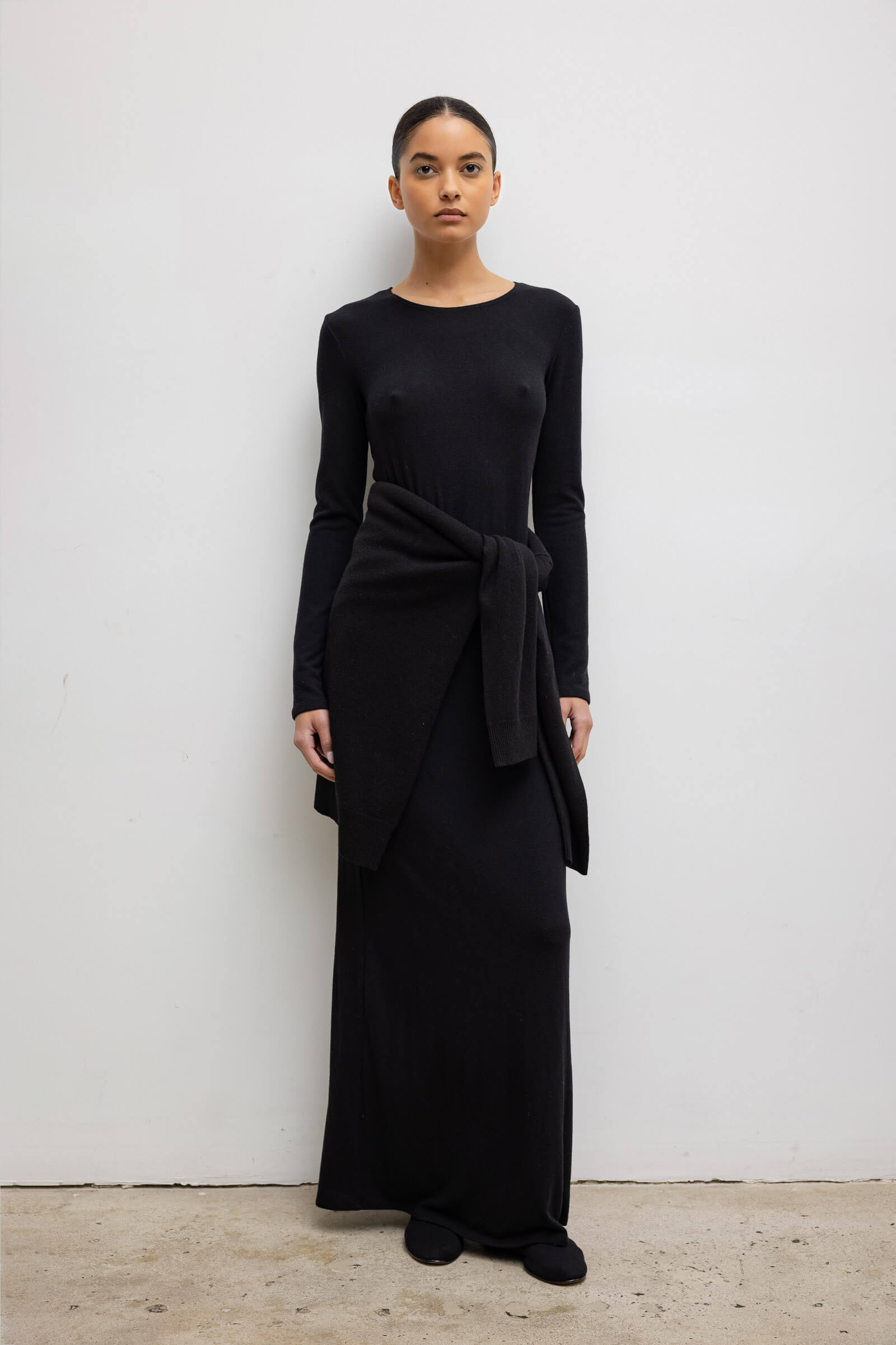 LESET Lauren Long Sleeve Maxi Dress - Image 3
