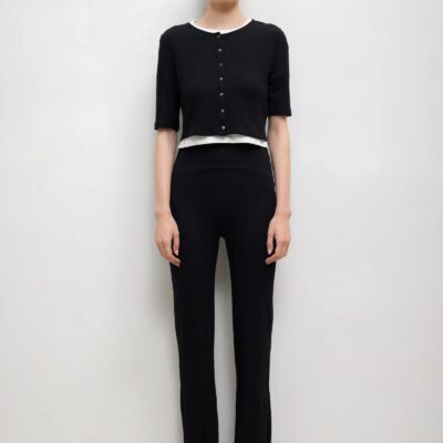 LESET Lauren High Waist Straight Leg Pant - Image 1