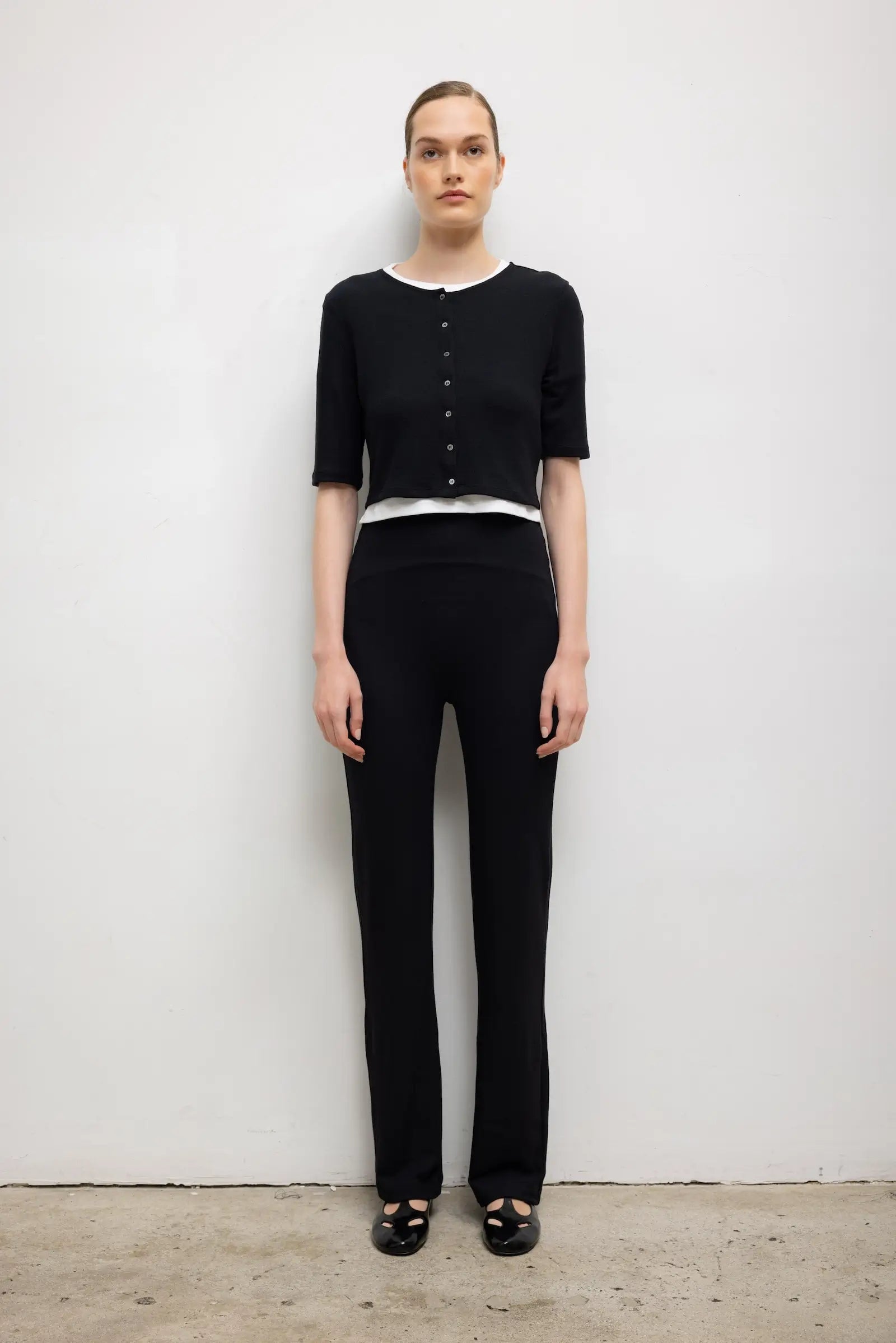 LESET Lauren High Waist Straight Leg Pant - Image 1