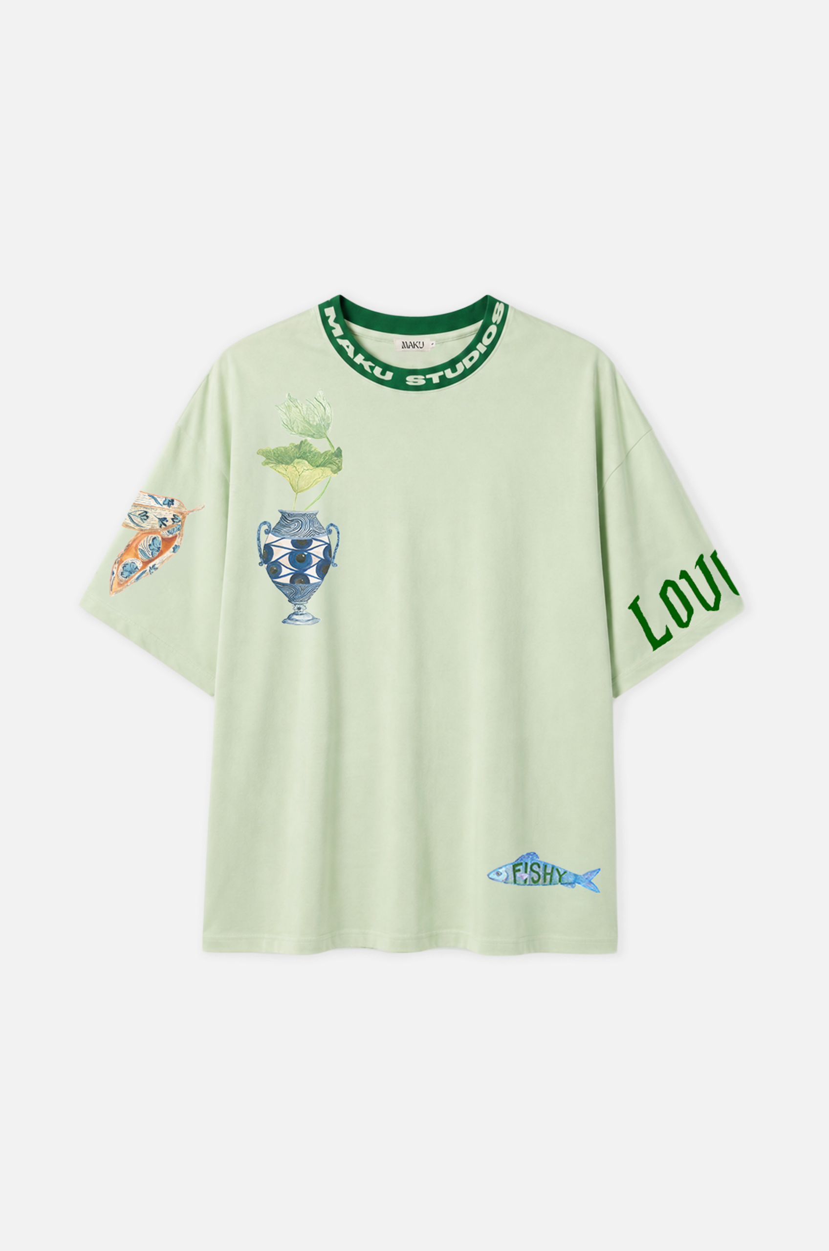 Maku the Label Tattoo Studio Oversized Tee - Image 1