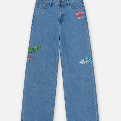 Maku the Label Tattoo Denim Jean - Image 1
