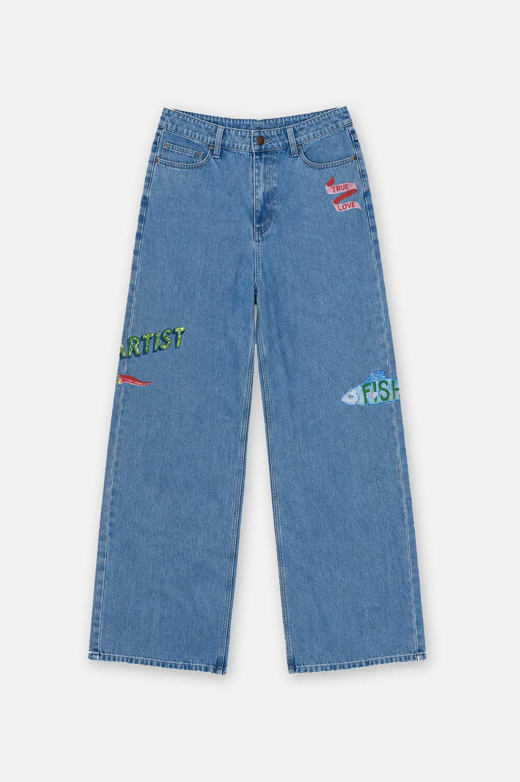Maku the Label Tattoo Denim Jean - Image 1