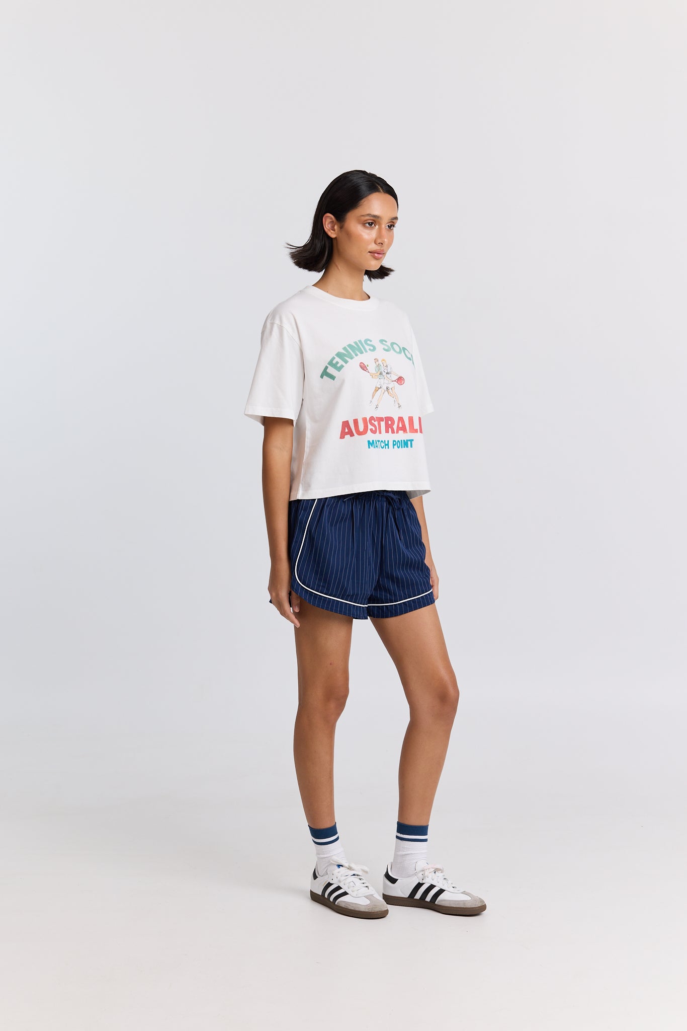 MNMAK131026080555025_3 Maku the Label Tennis Social Boxy Crop Tee - Image 3