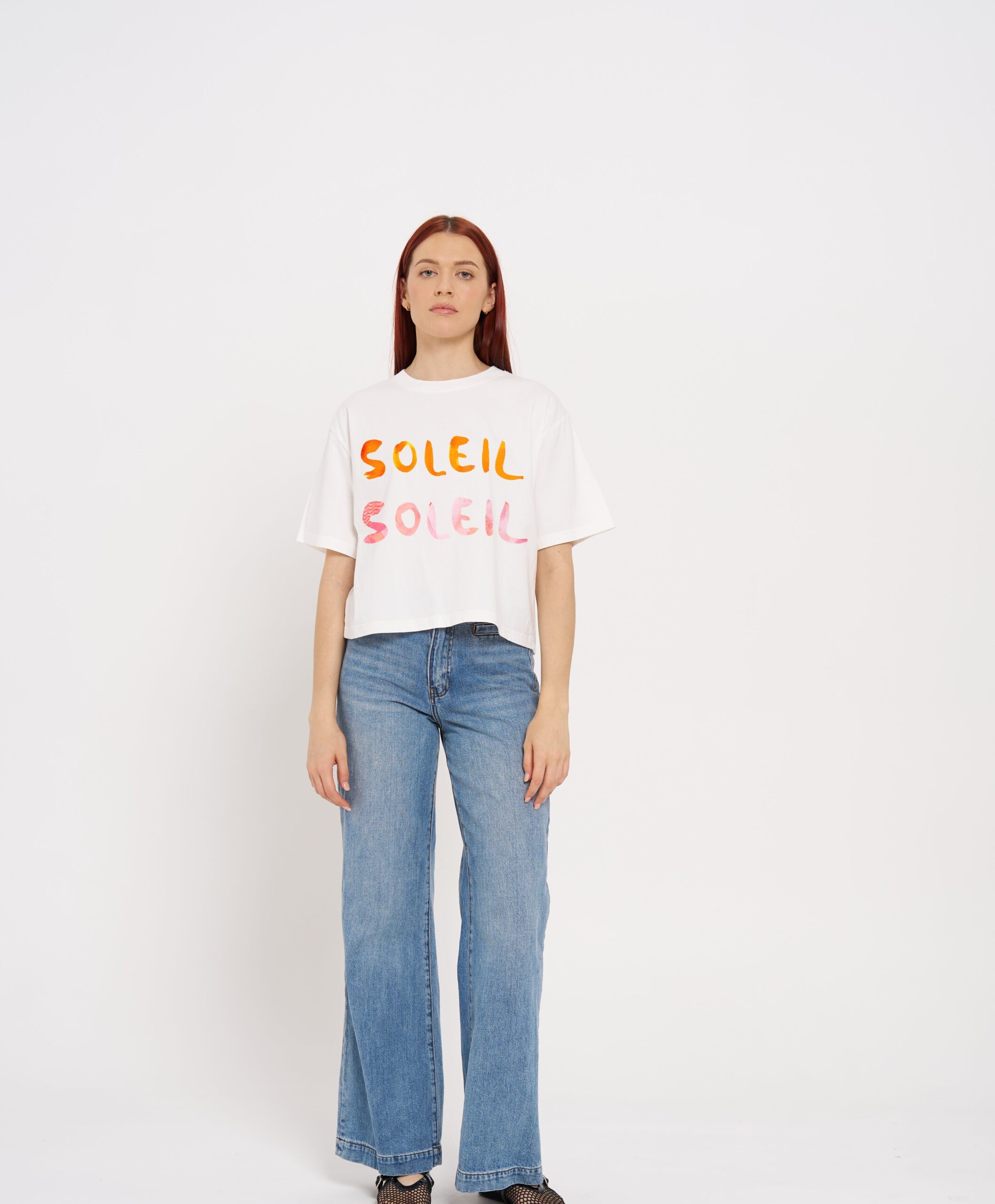 MNMAK131026080555029_2 Maku the Label Soleil Soleil Boxy Crop Tee - Image 2