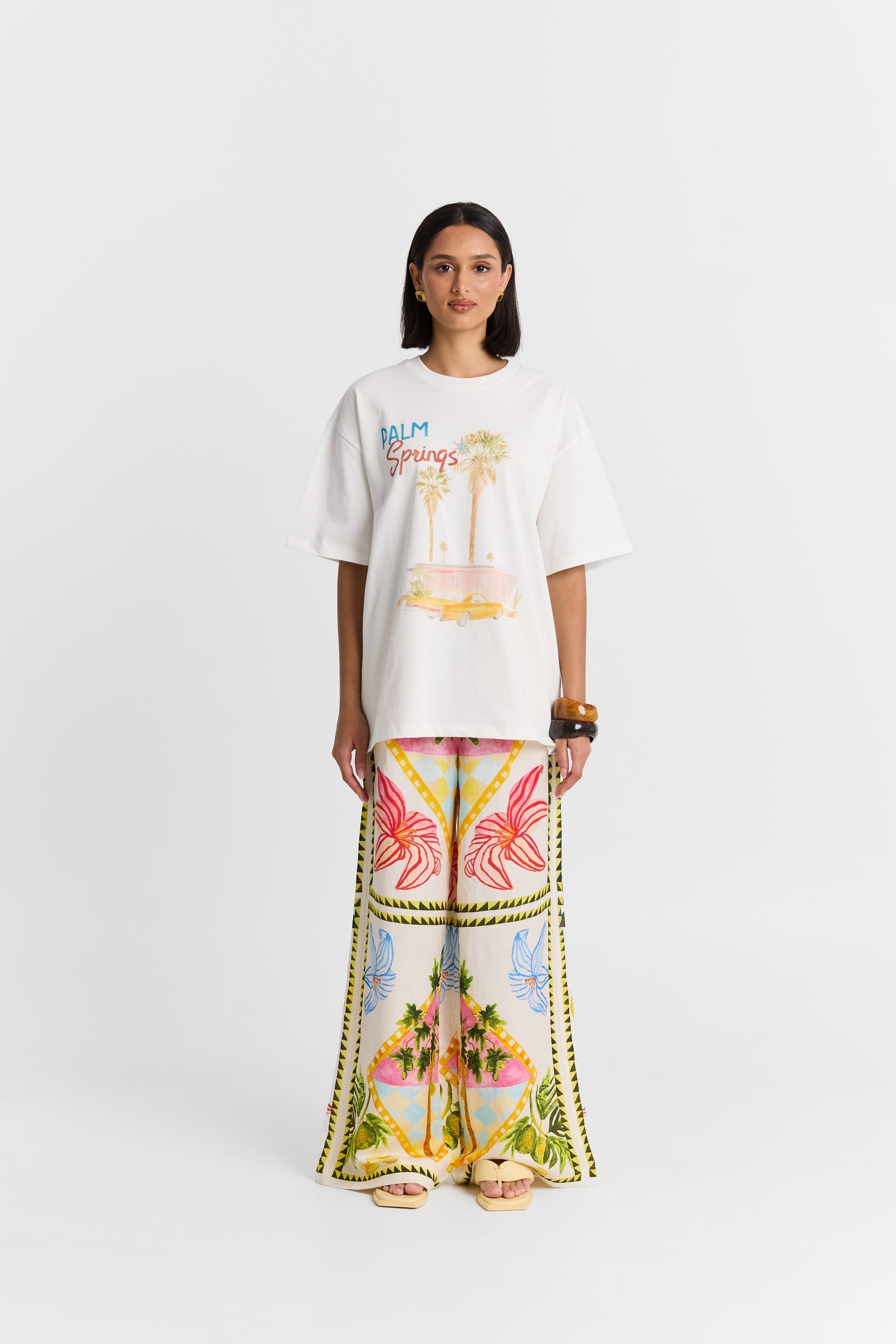 MNMAK131026080555040_2 Maku the Label Palm Springs Oversize Tee - Image 2