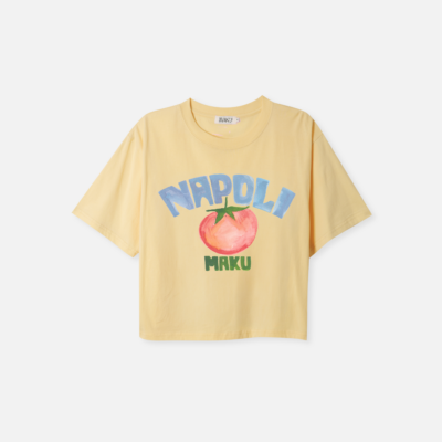 Maku the Label Napoli Boxy Crop Tee - Image 1