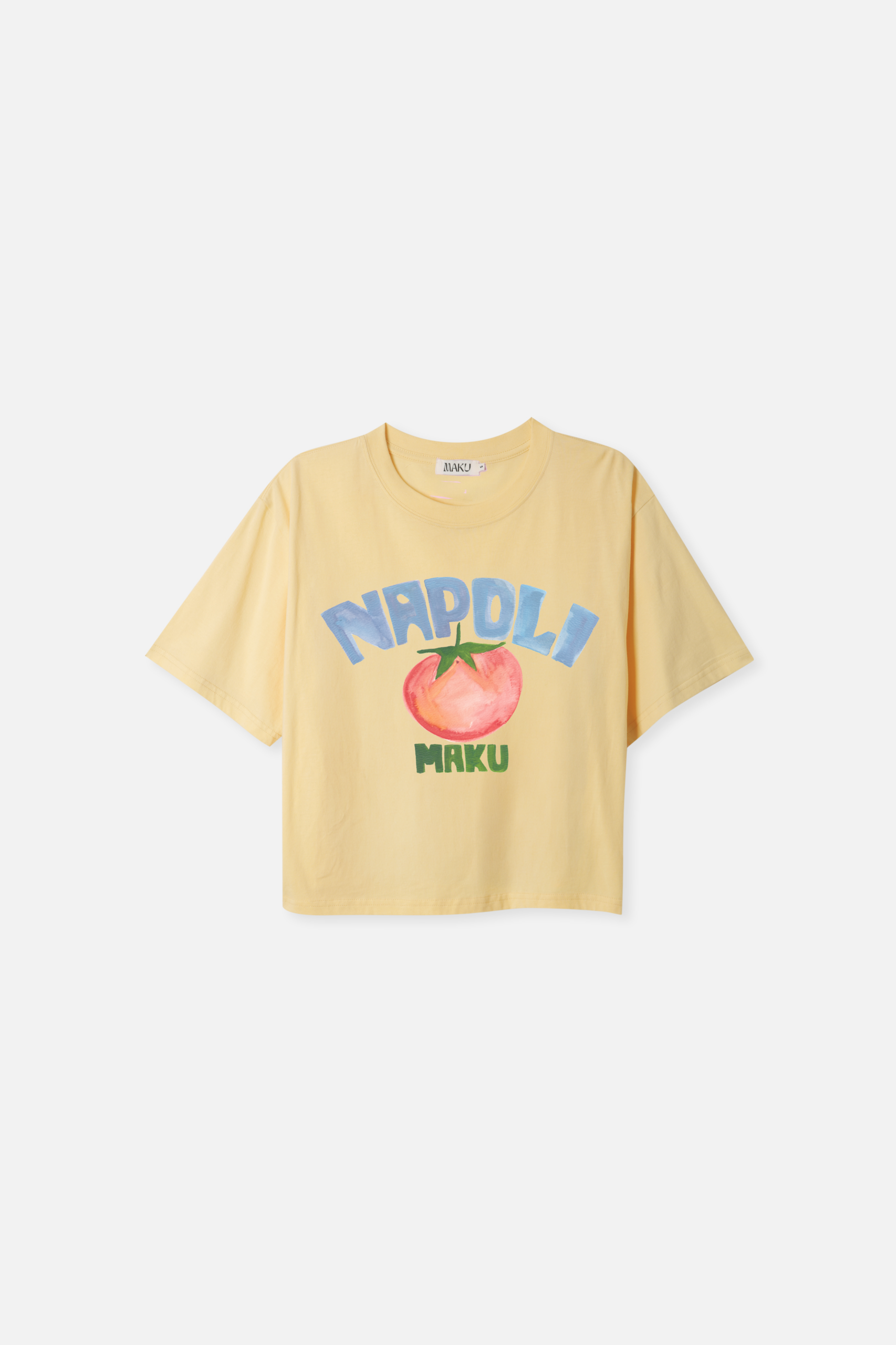 Maku the Label Napoli Boxy Crop Tee - Image 1