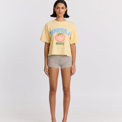 Maku the Label Napoli Boxy Crop Tee - Image 2