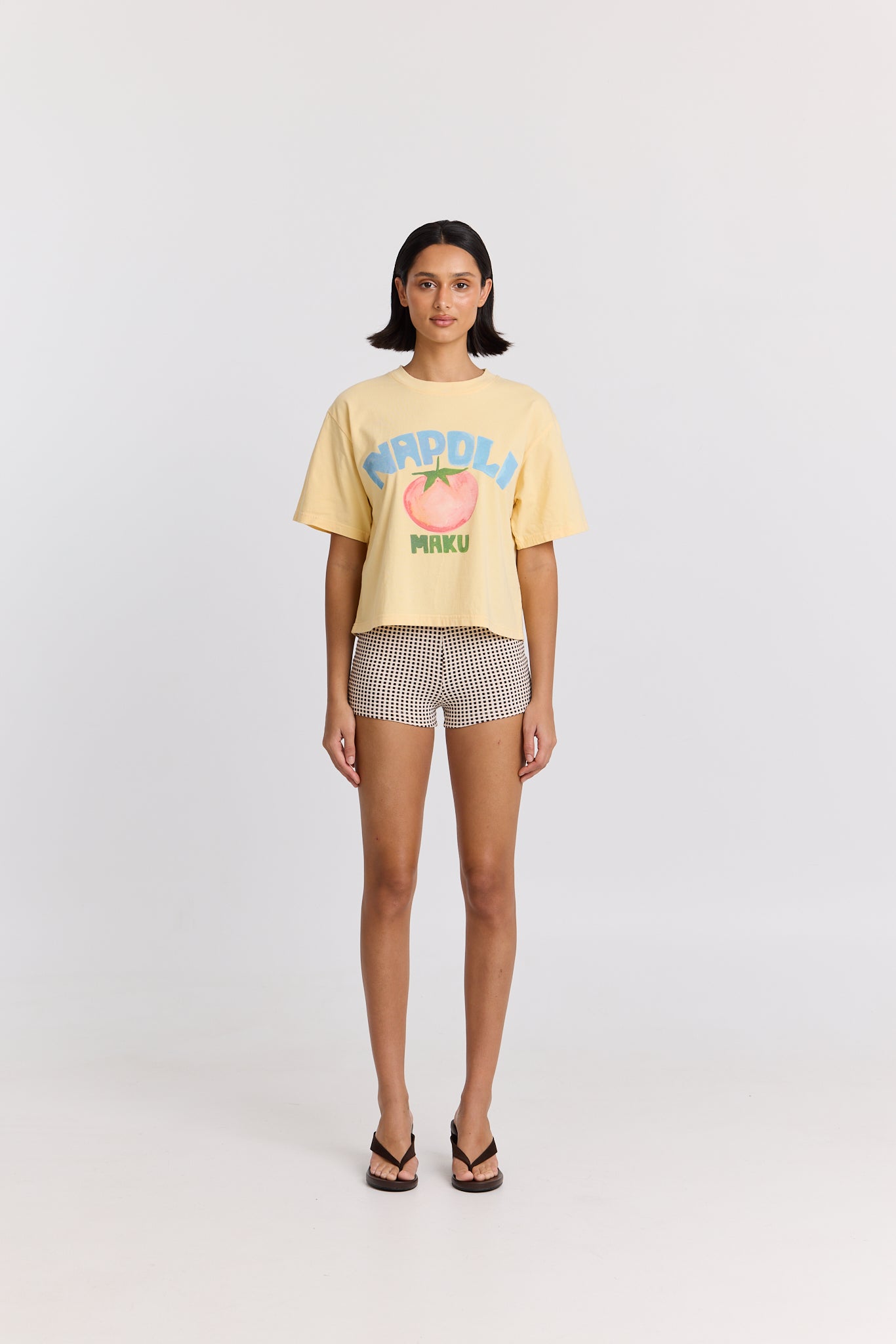 Maku the Label Napoli Boxy Crop Tee - Image 2