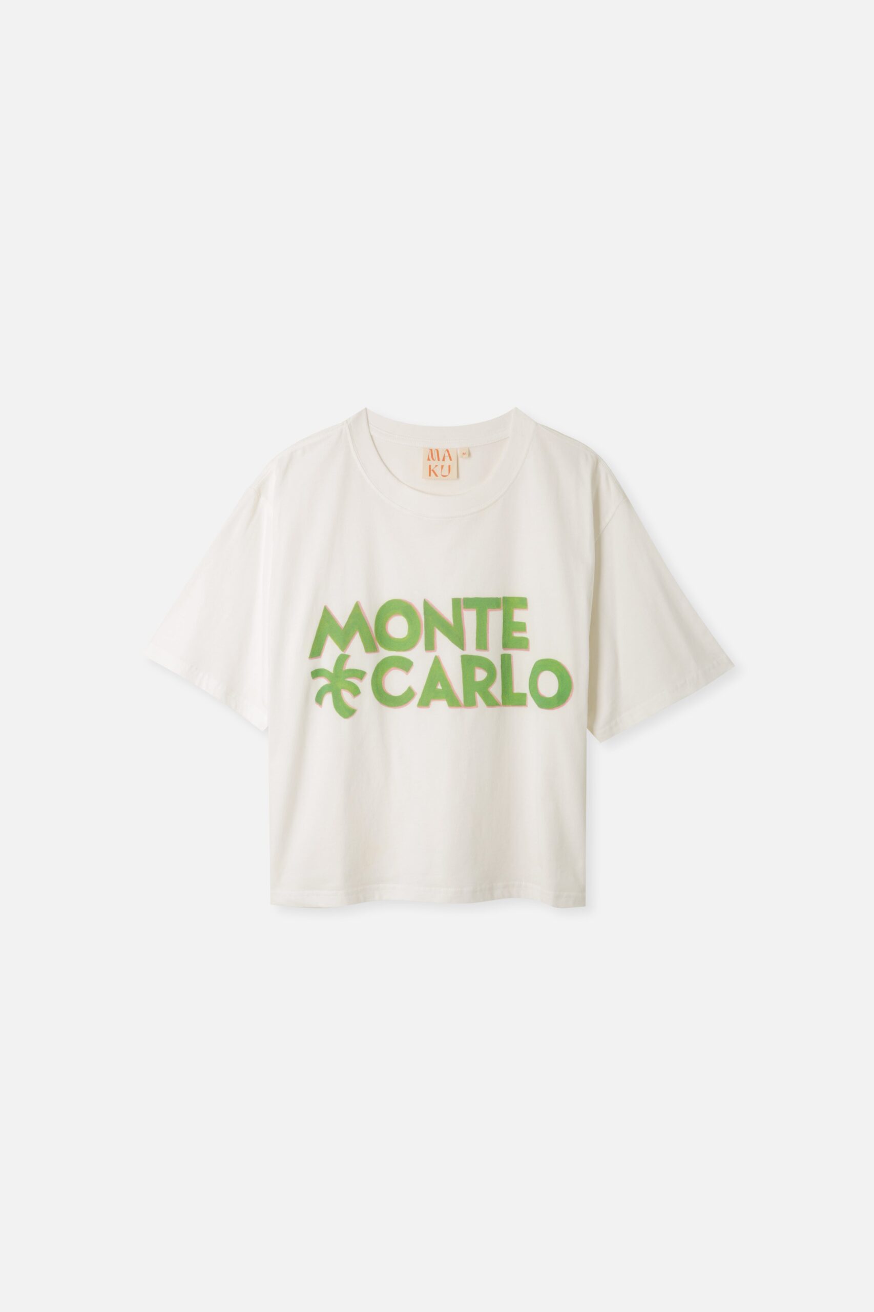 MNMAK131026080555042_2 Maku the Label Monte Carlo Boxy Crop Tee - Image 2