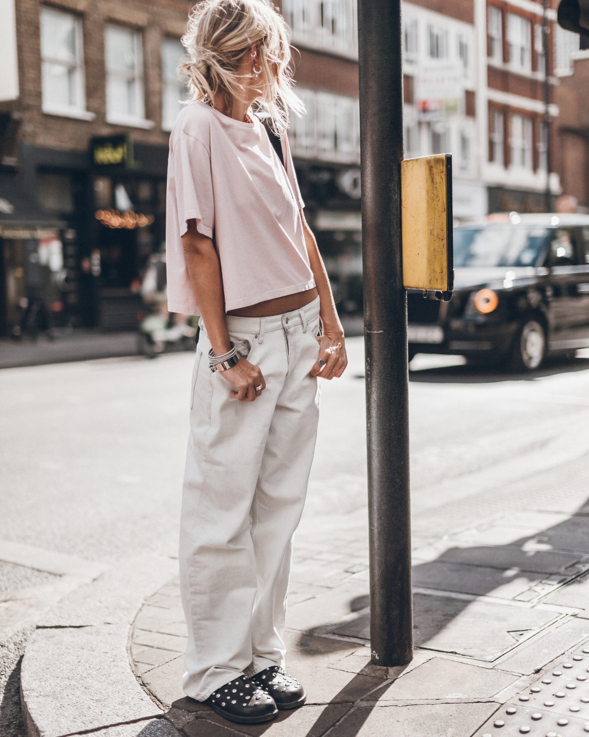 MNMIK041026041829619_3 MIKUTA The Light Pink Cropped T-Shirt - Image 3