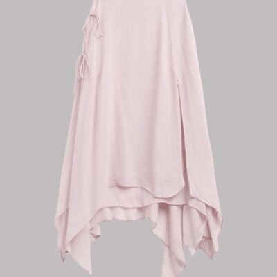 MIKUTA The Light Pink Chiffon Skirt - Image 2