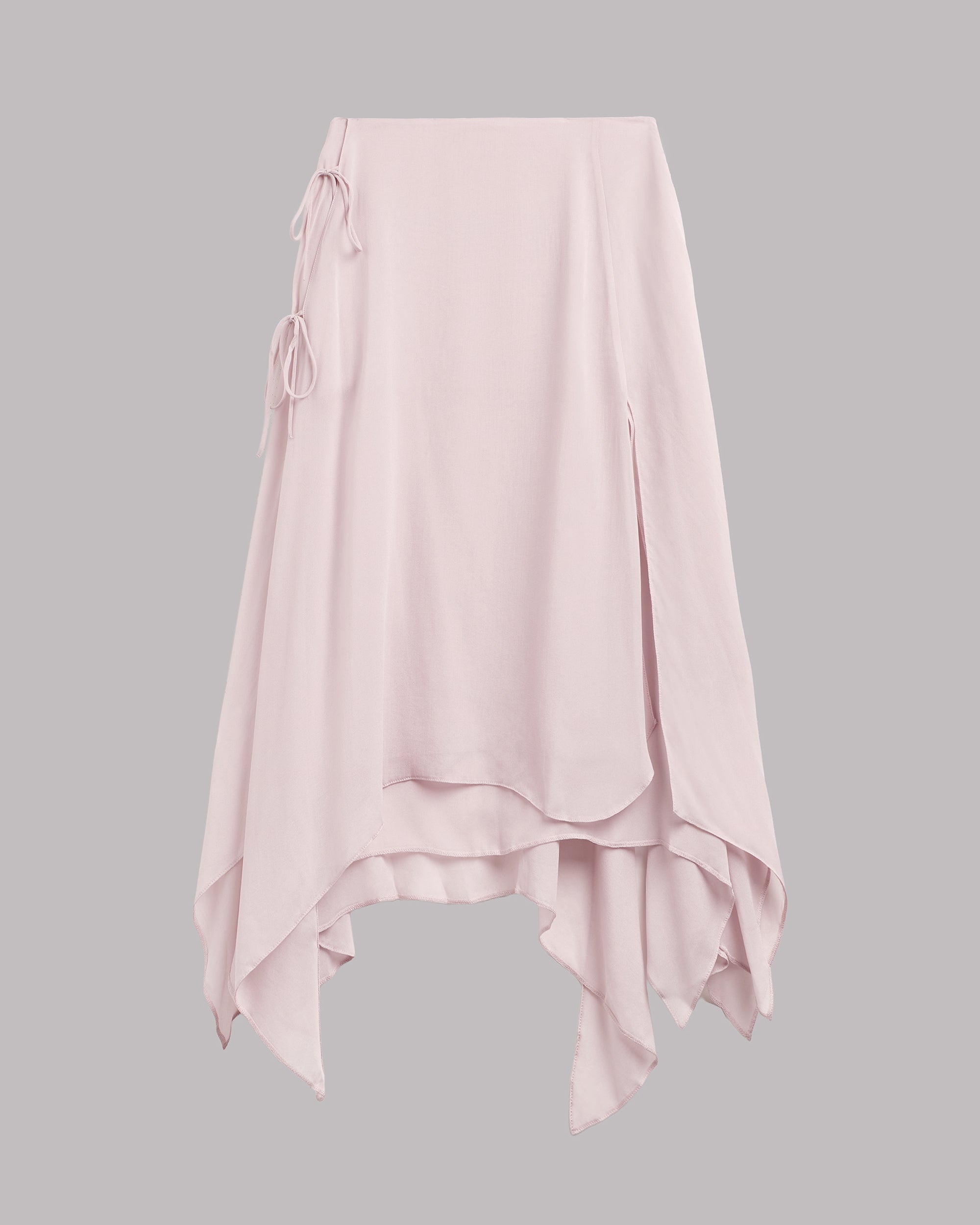 MNMIK041026041829620_2 MIKUTA The Light Pink Chiffon Skirt - Image 2
