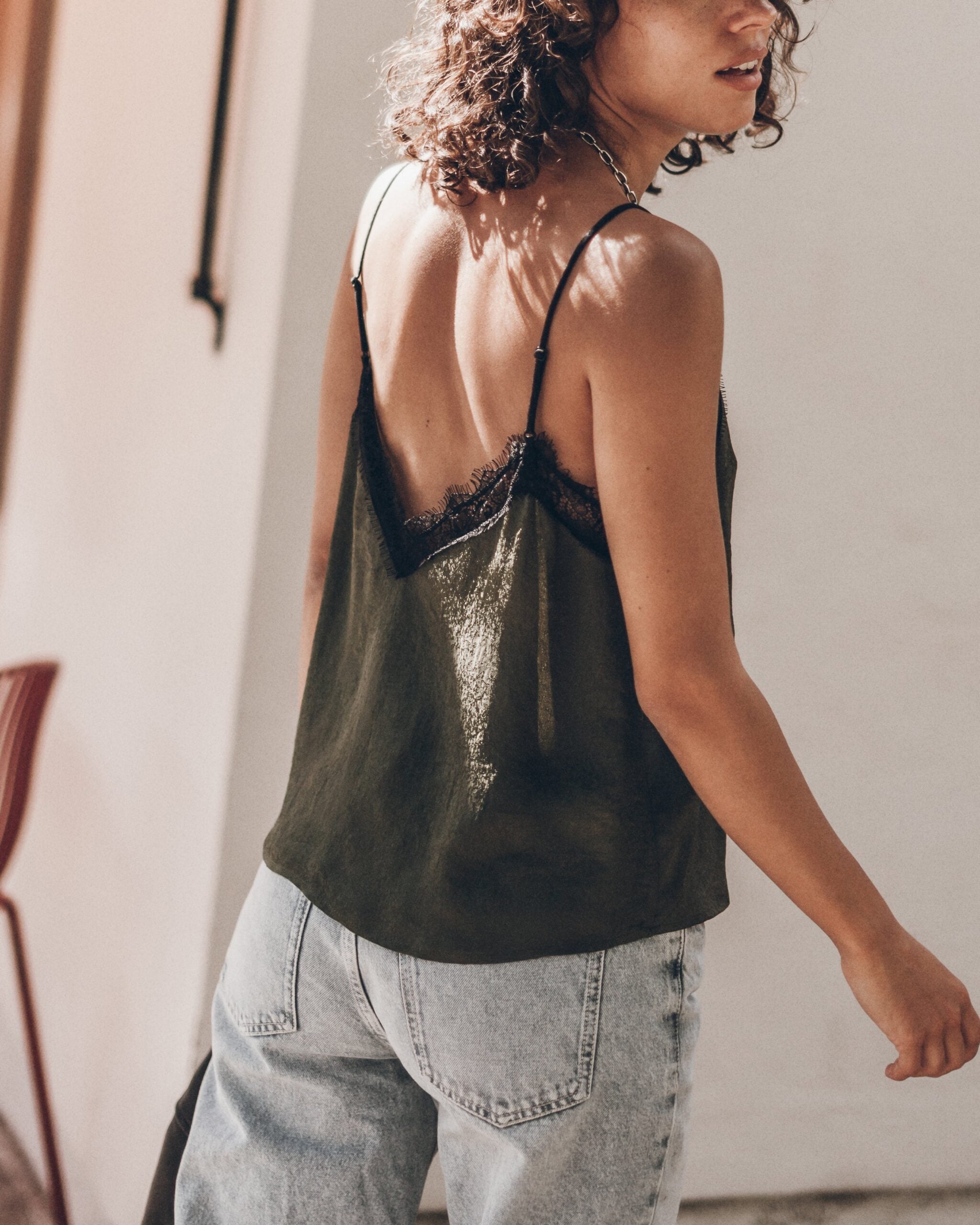 MIKUTA The Green Laced Jacquard Top - Image 2