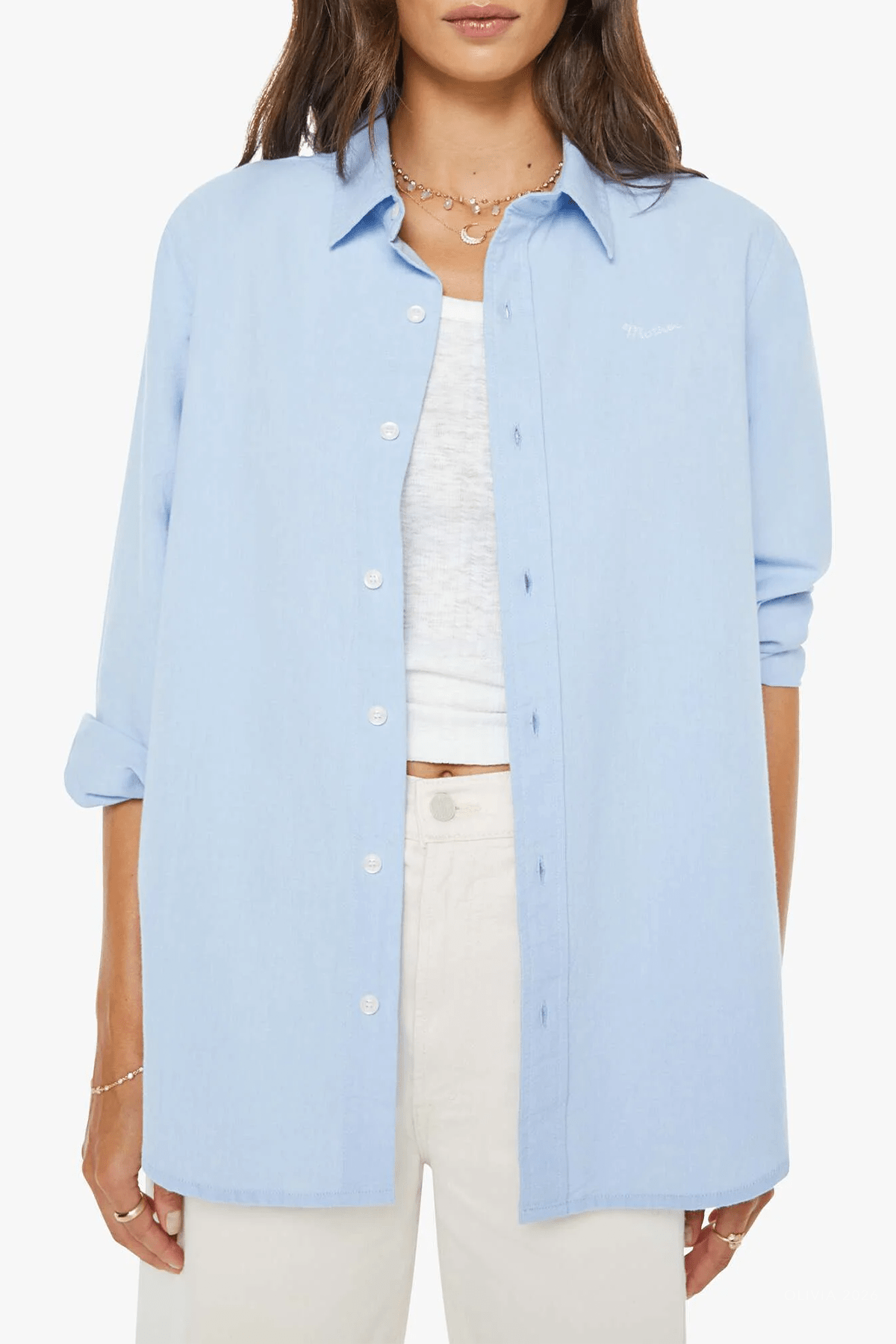 MNMOTH041026045542266_2 MOTHER The Bestie Shirt - Image 2
