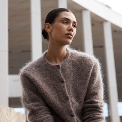 Mattir Mohair Blend Cardigan - Image 2