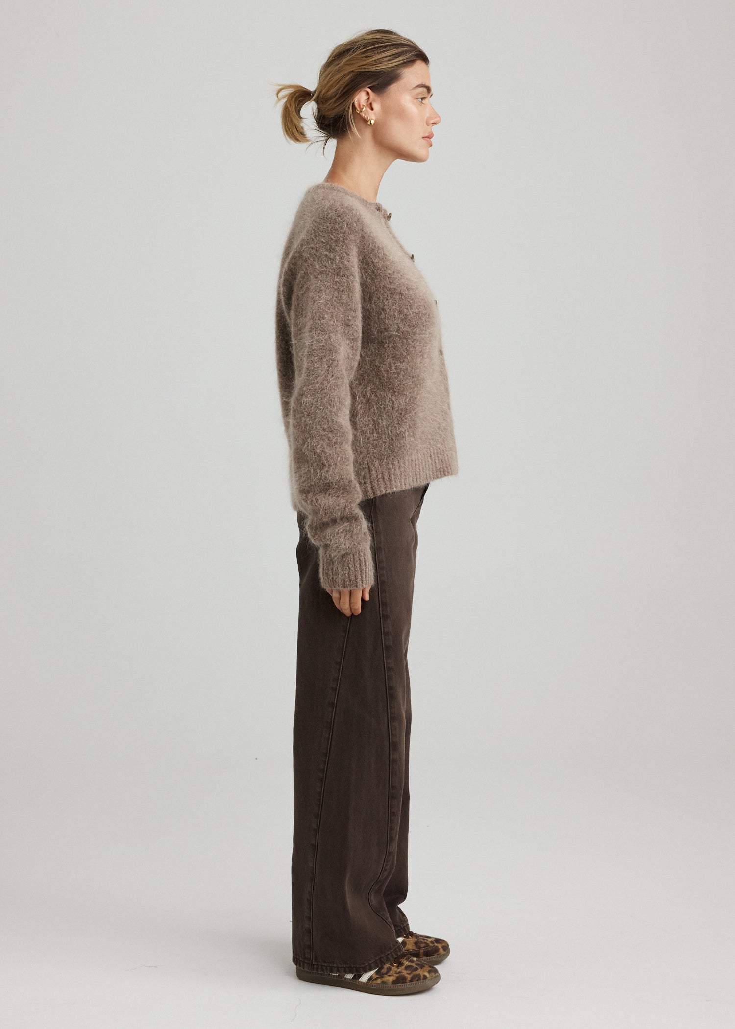 Mattir Mohair Blend Cardigan - Image 3