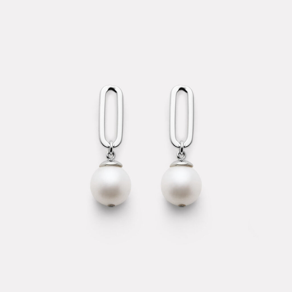 NAJO The Enchantress Pearl Drop Stud Earrings - Image 1