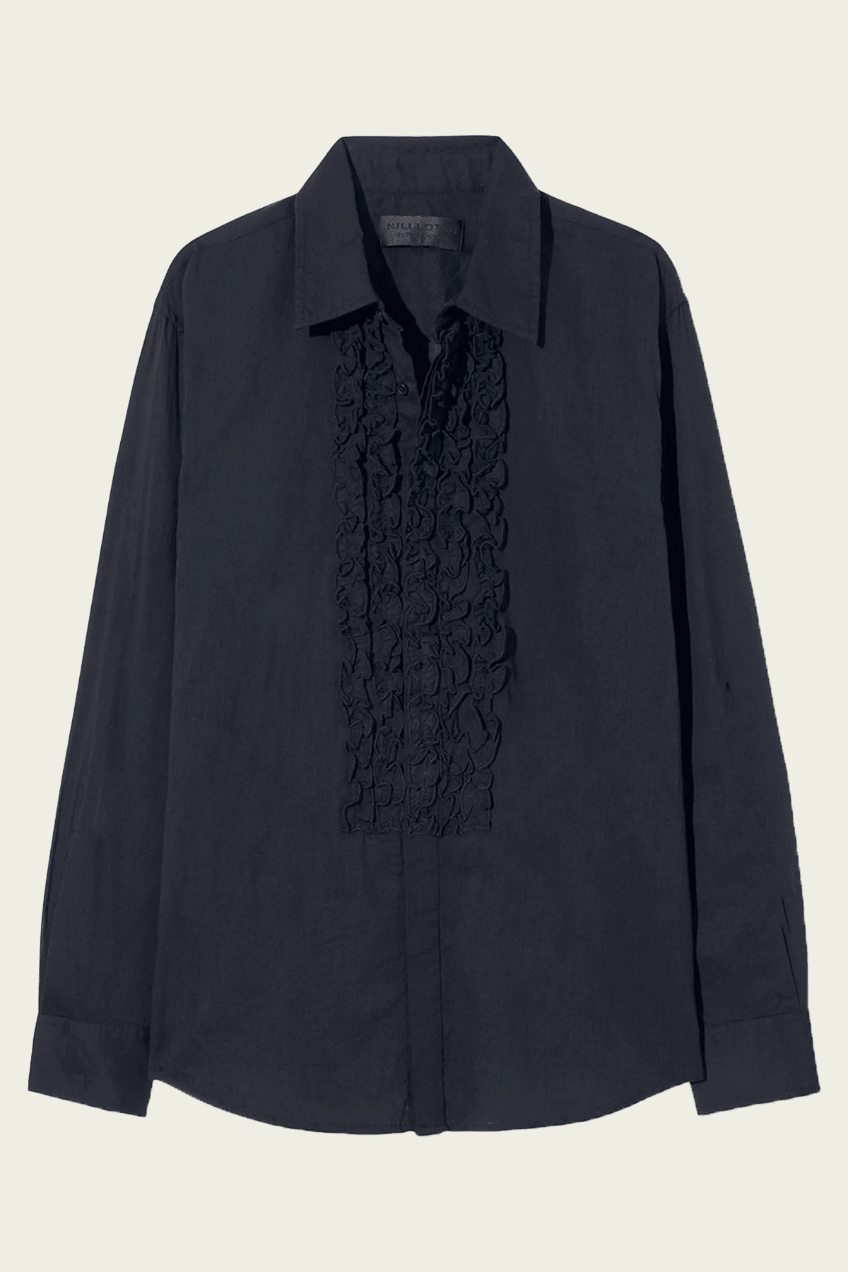 Nili Lotan Nathael Ruffle Shirt - Image 1
