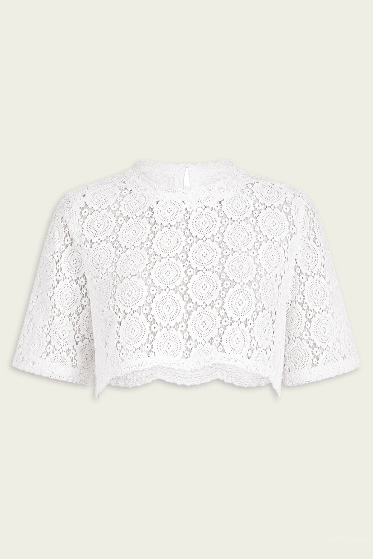 Nonchalant Label Cami Crop - Image 1