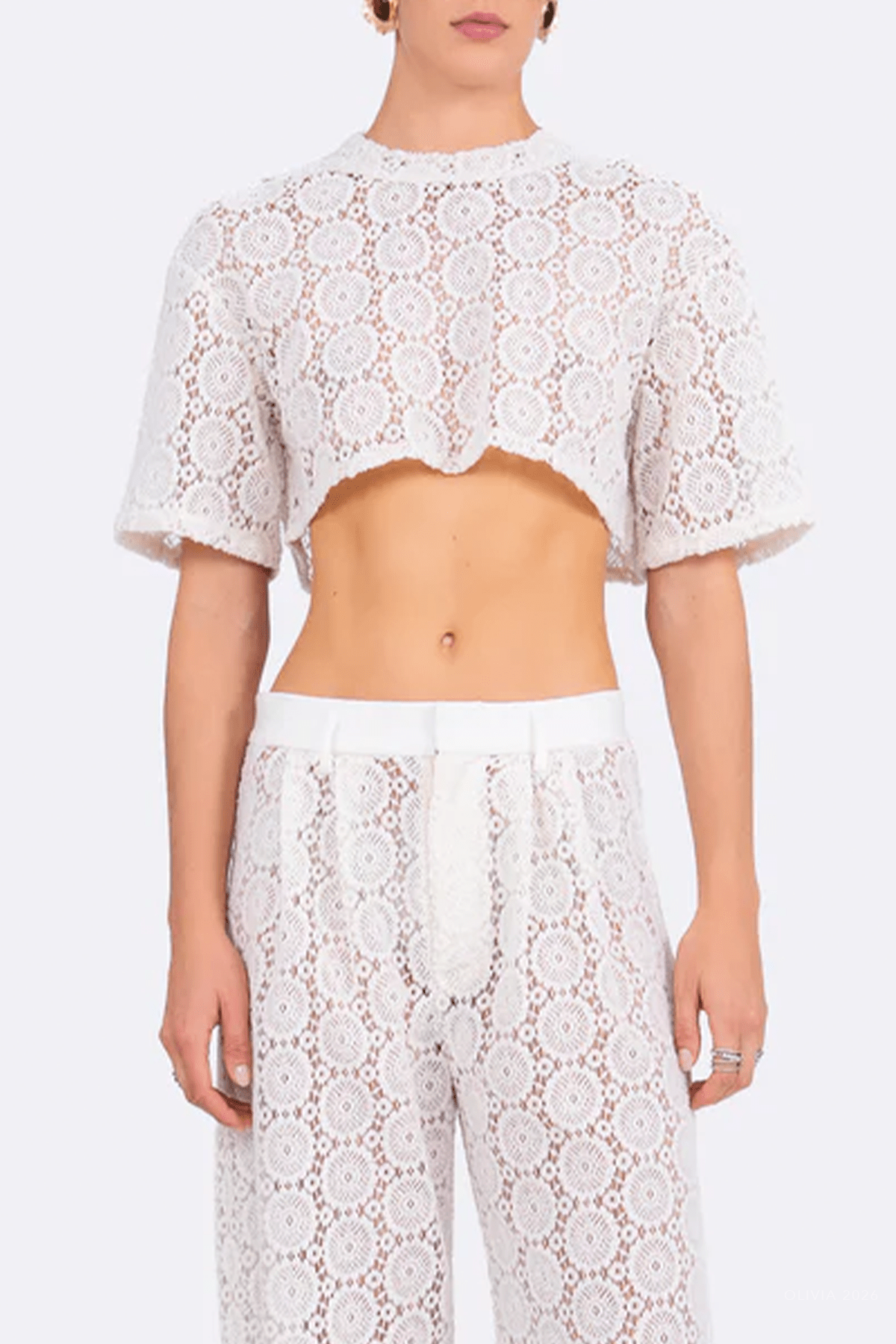 MNNONC041026050221351_2 Nonchalant Label Cami Crop - Image 2