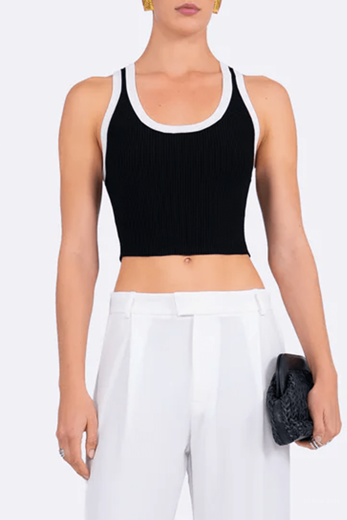 MNNONC041026050221354_2 Nonchalant Label Eve Crop Top - Image 2