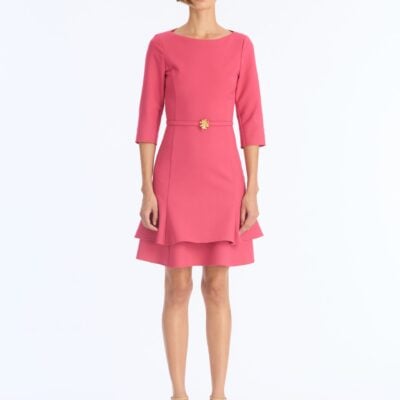 Oscar de la Renta Wool Dress - Image 1