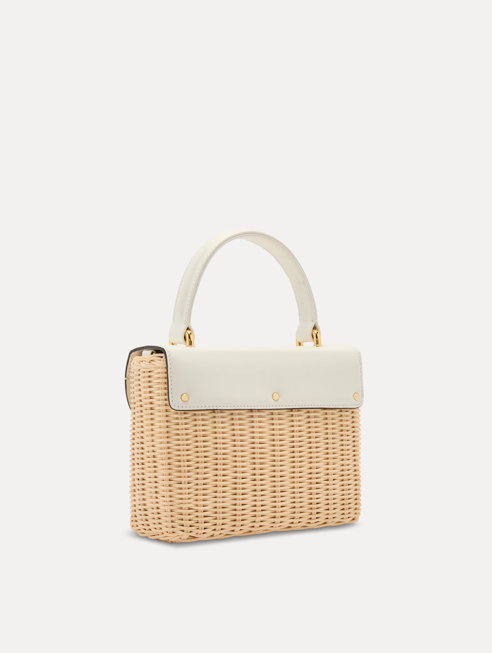MNODR041026042615713_3 Oscar de la Renta Wicker Mini TRO Bag - Image 3