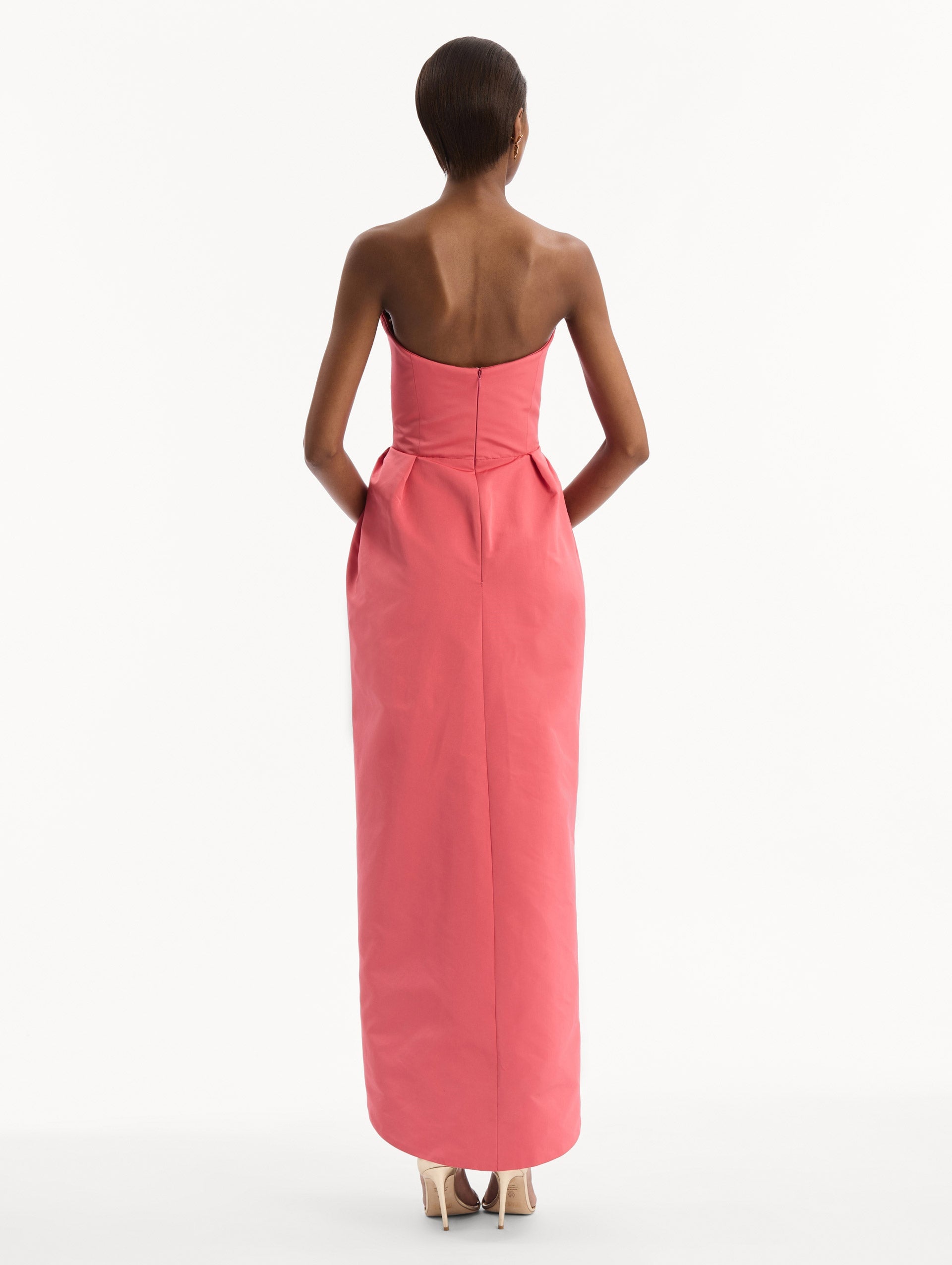 MNODR041026042615718_3 Oscar de la Renta Strapless Faille Gown - Image 3