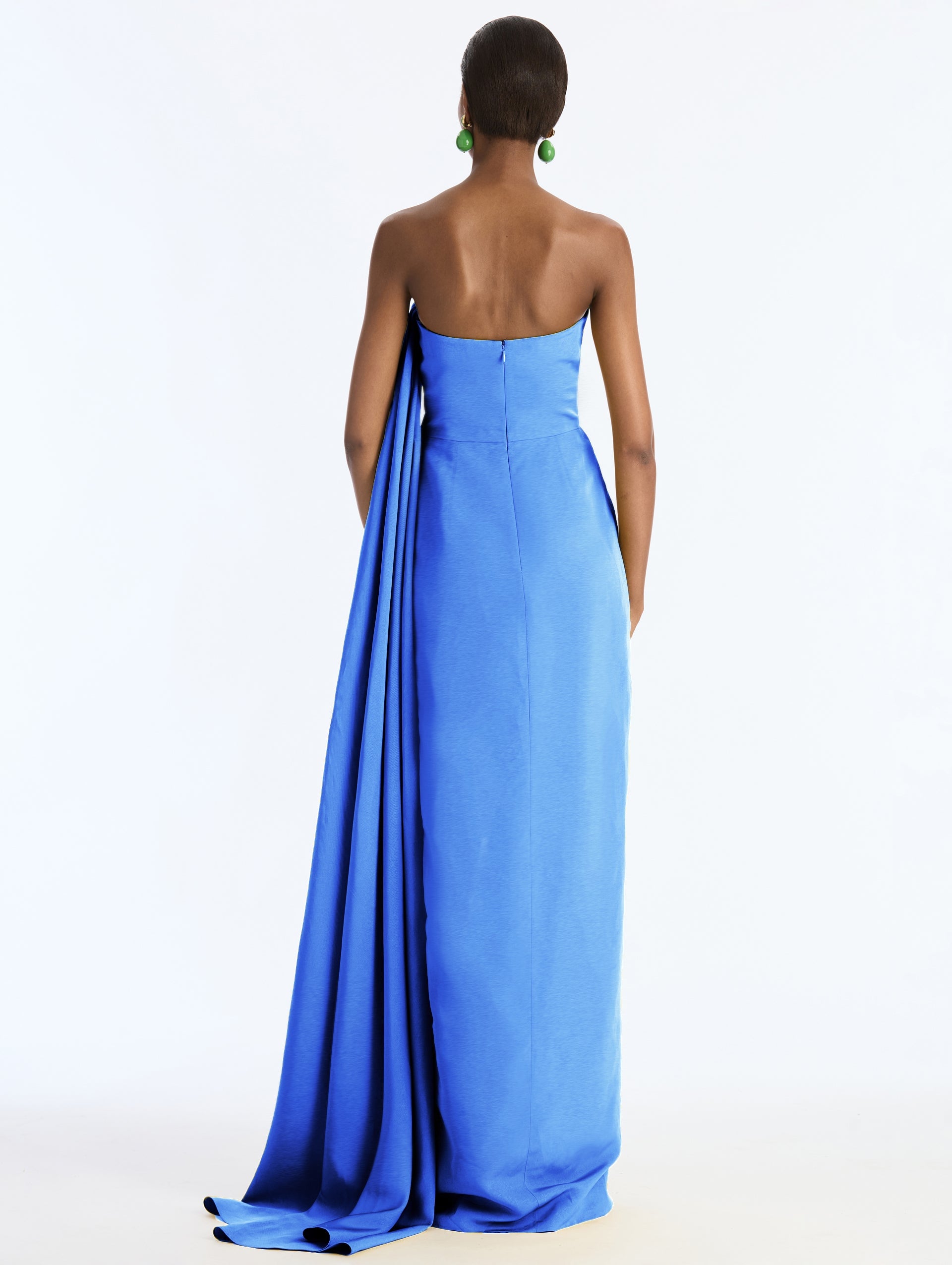 MNODR041026042615719_2 Oscar de la Renta Strapless Drape Gown - Image 2