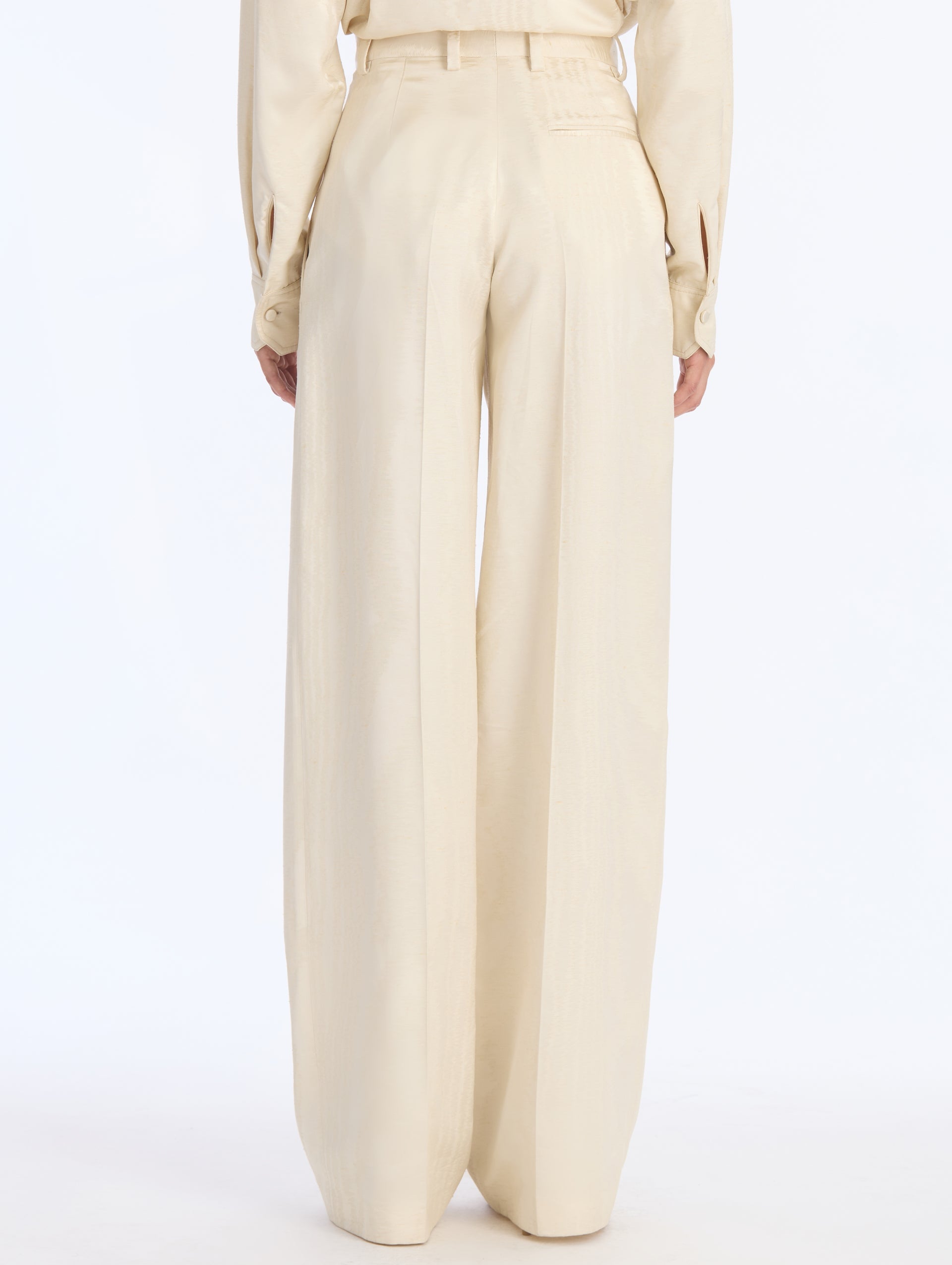 MNODR041026042615734_2 Oscar de la Renta Shantung Moire Jacquard Pant - Image 2