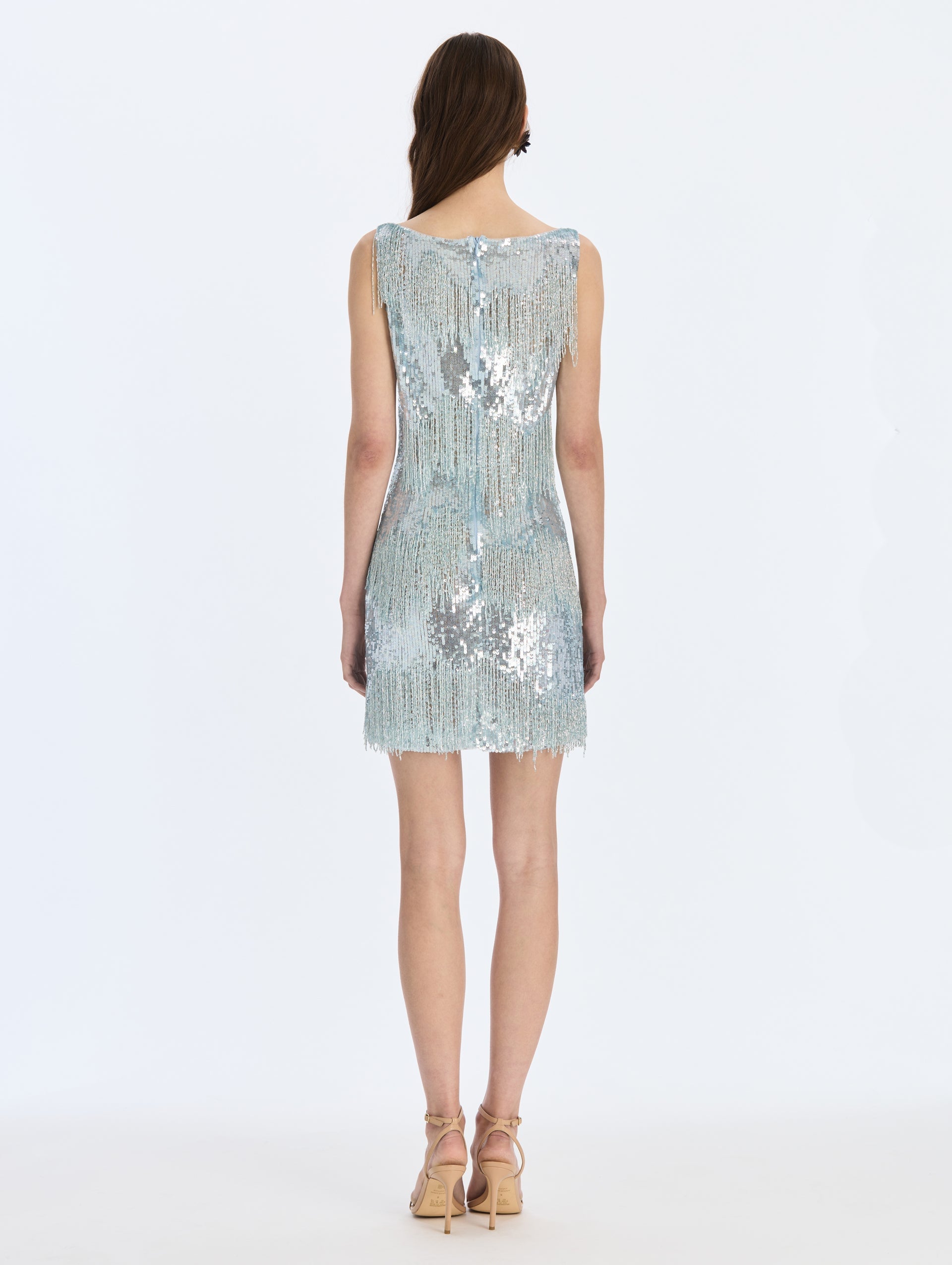 MNODR041026042615739_2 Oscar de la Renta Sequin Fringe Dress - Image 2