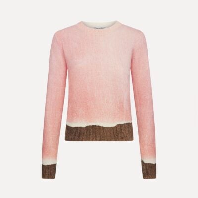 Oscar de la Renta Ombré Crewneck Pullover - Image 1
