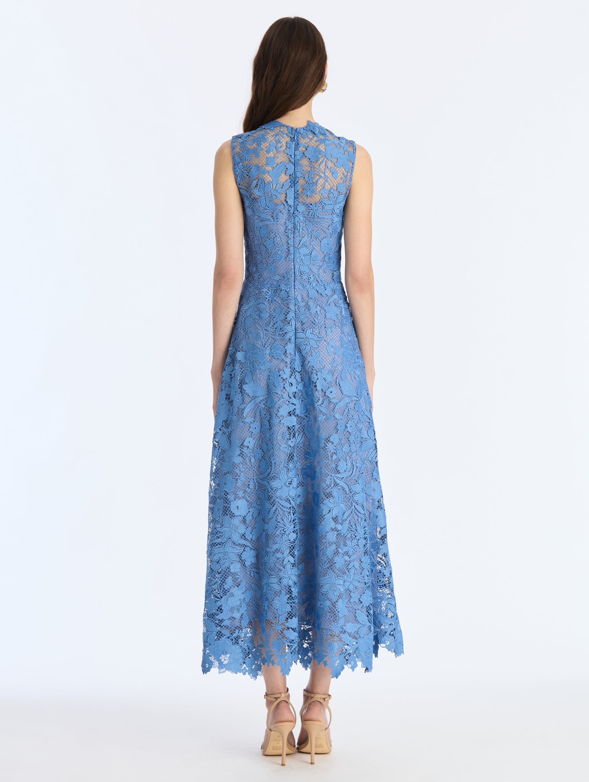 MNODR041026042615806_2 Oscar de la Renta Meadow Guipure Lace Dress - Image 2