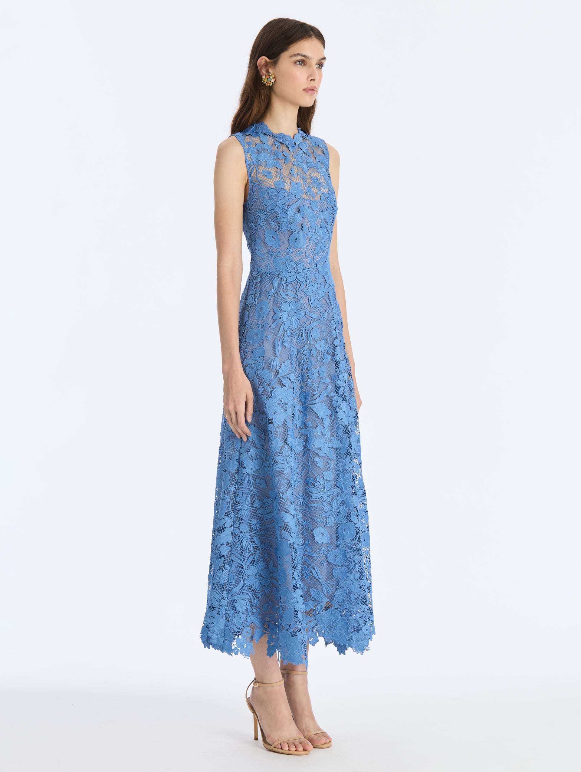 MNODR041026042615806_3 Oscar de la Renta Meadow Guipure Lace Dress - Image 3