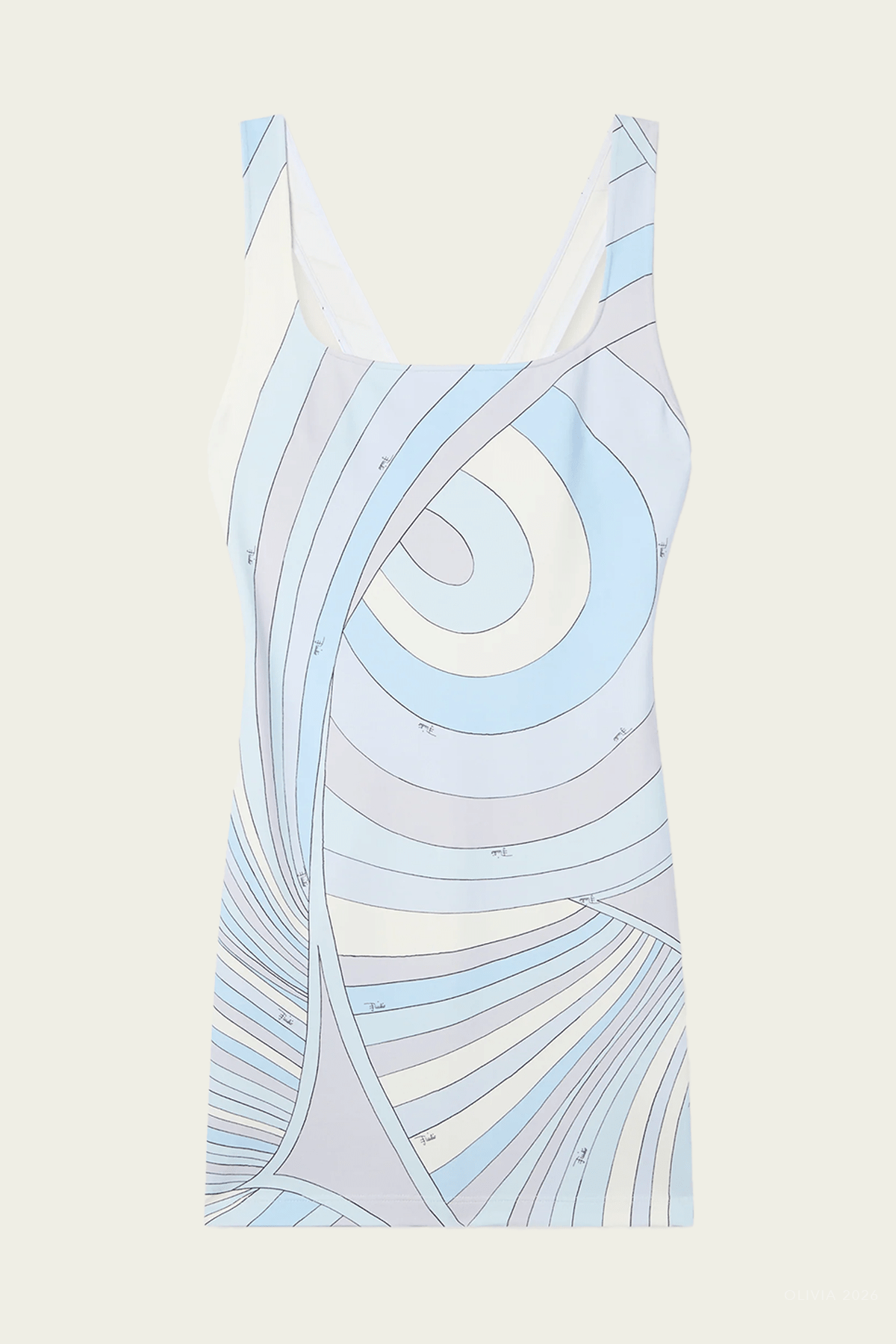 Pucci Iride-Print Jersey Mini Dress - Image 1
